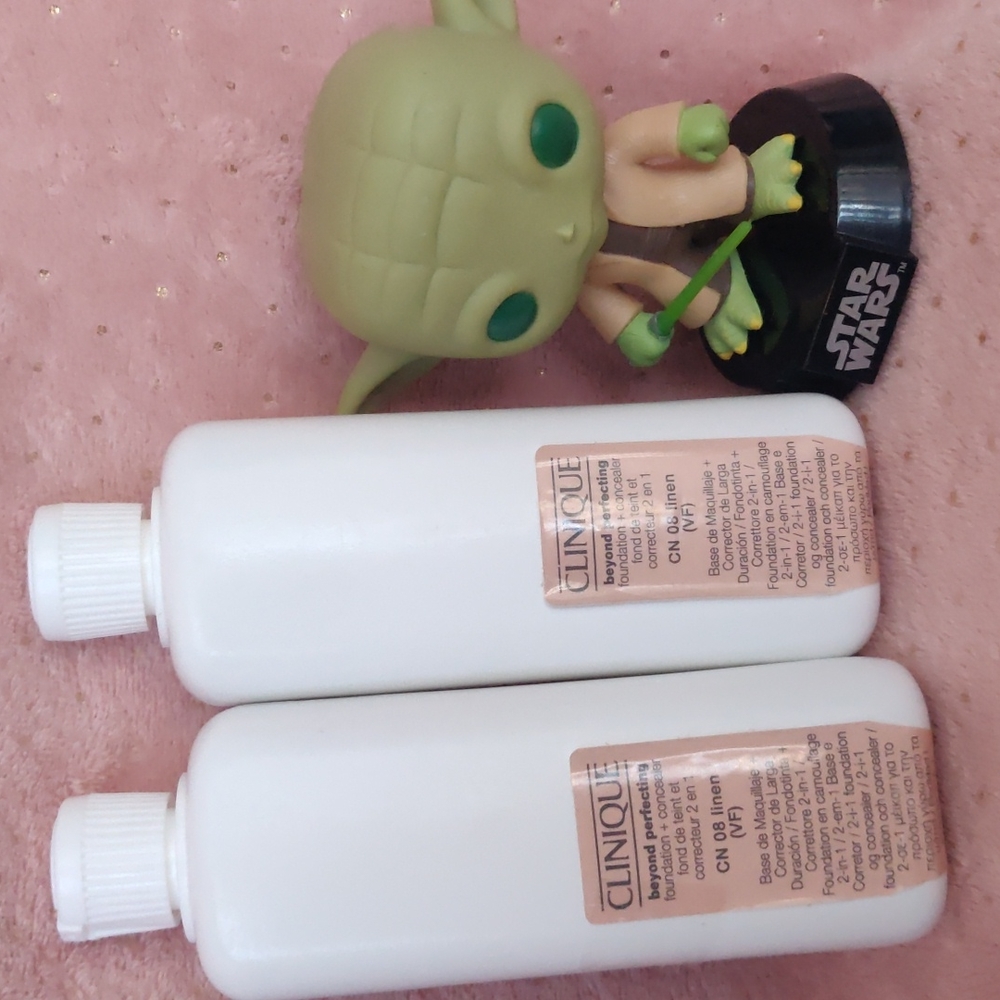 Full Clinique beyond perfection foundation plus concealer CN 08 Linen (VF)